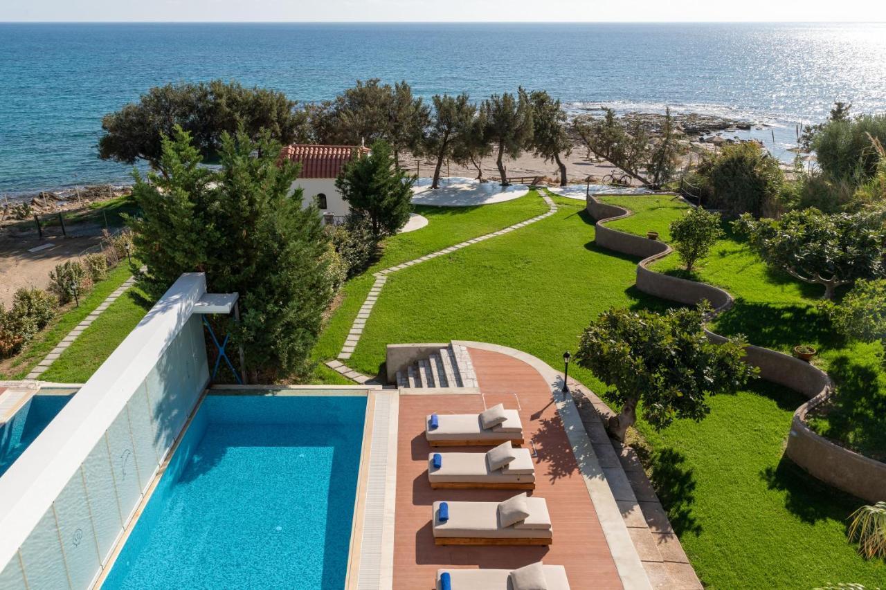 Villa Kivotos Lardos Ngoại thất bức ảnh