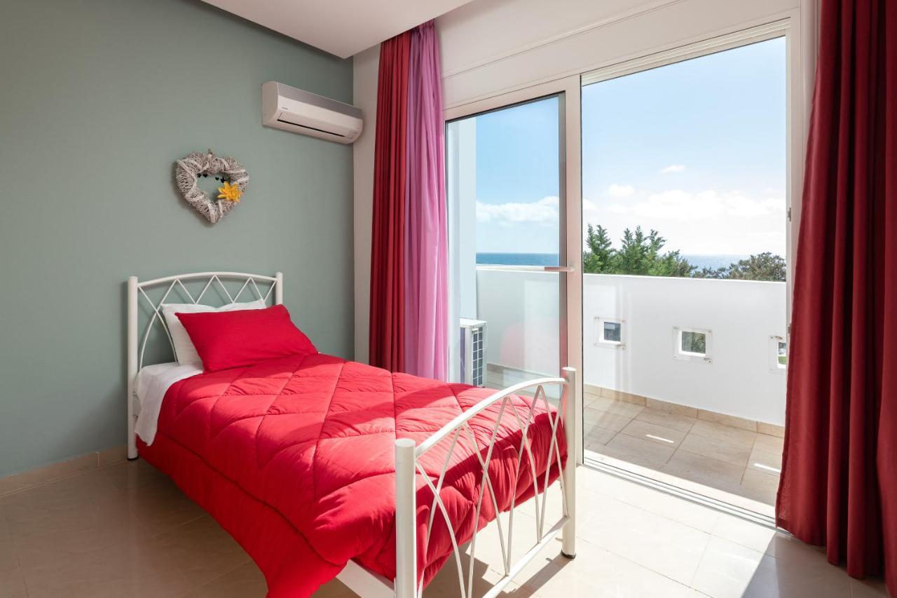 Villa Kivotos Lardos Ngoại thất bức ảnh