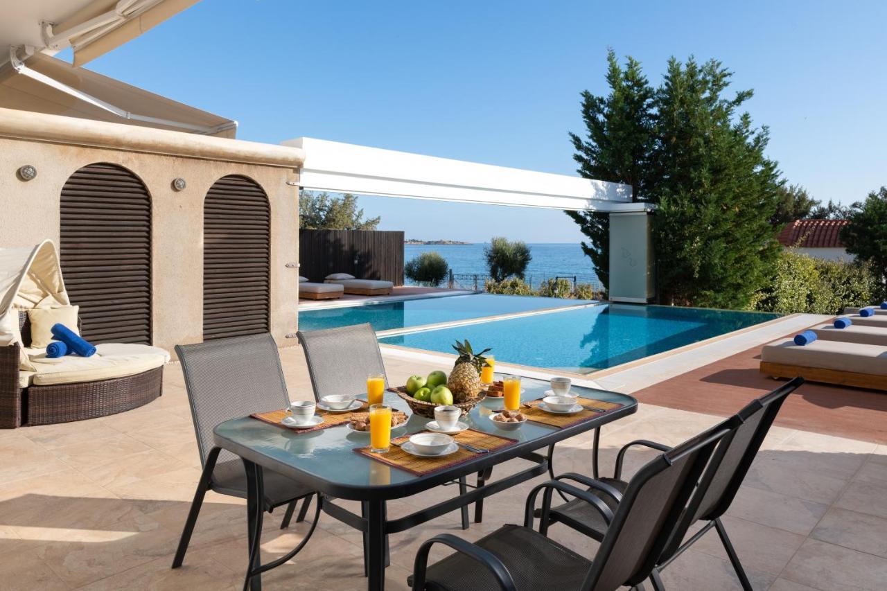 Villa Kivotos Lardos Ngoại thất bức ảnh