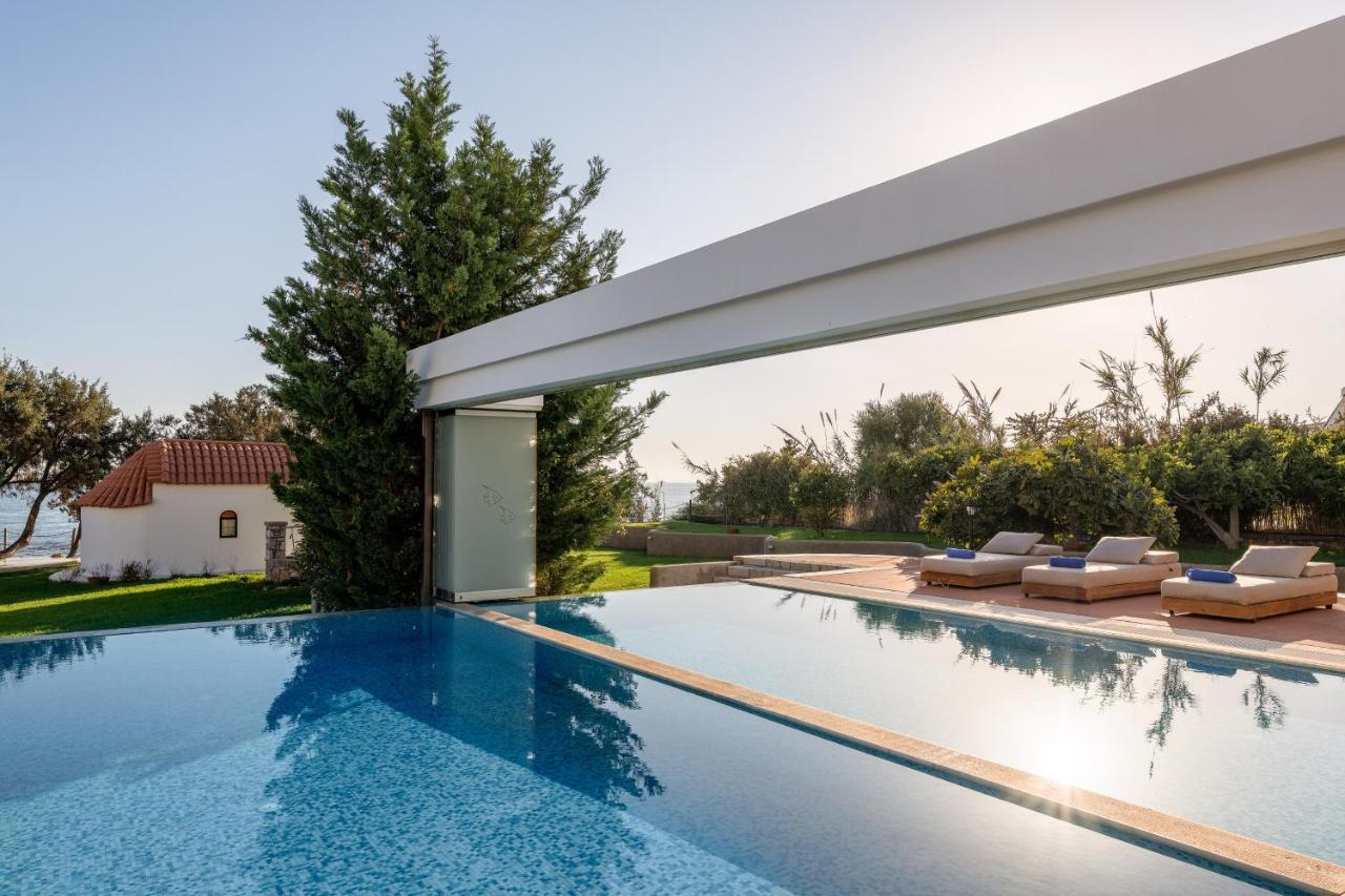 Villa Kivotos Lardos Ngoại thất bức ảnh