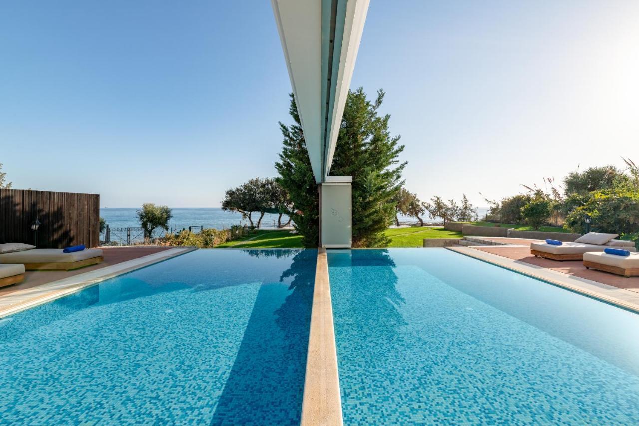 Villa Kivotos Lardos Ngoại thất bức ảnh
