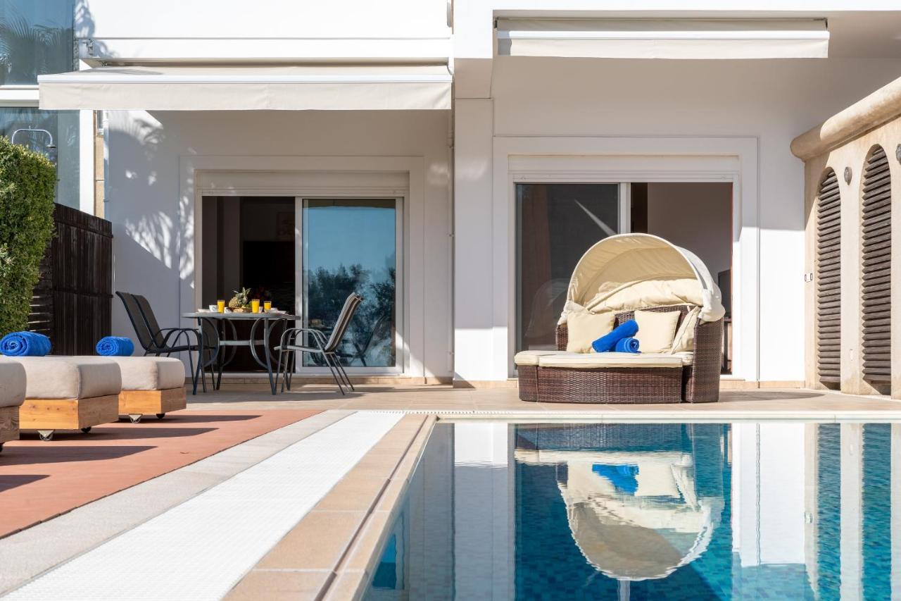 Villa Kivotos Lardos Ngoại thất bức ảnh