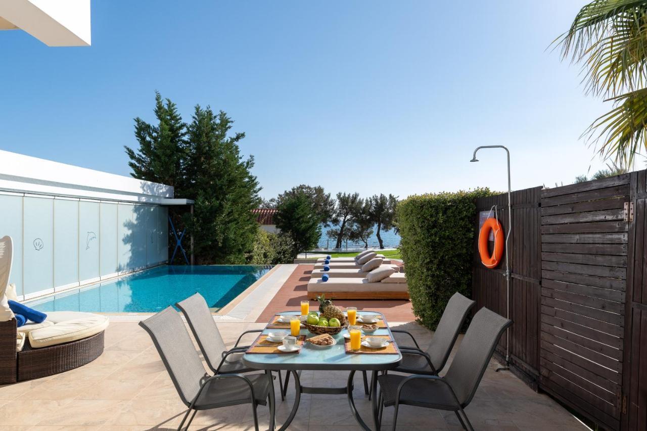 Villa Kivotos Lardos Ngoại thất bức ảnh