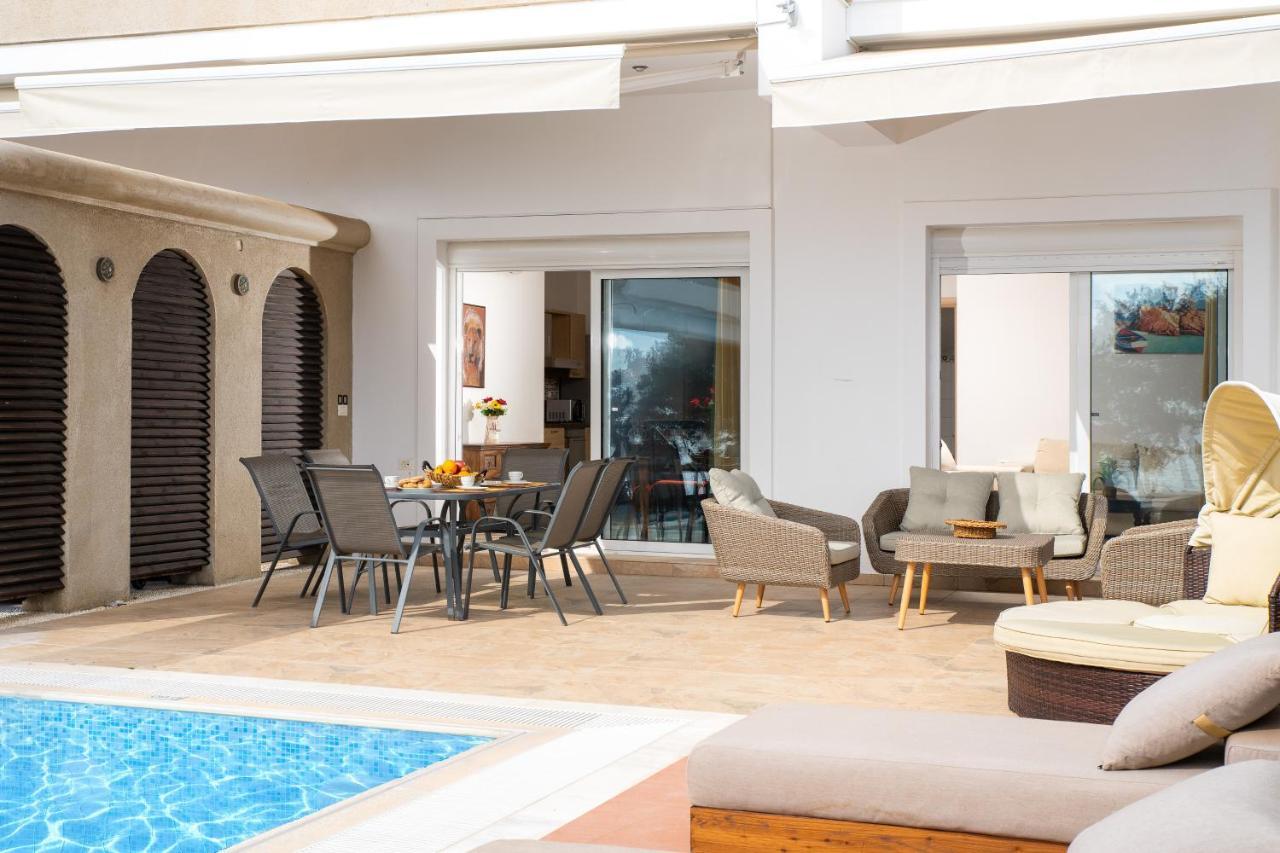 Villa Kivotos Lardos Ngoại thất bức ảnh