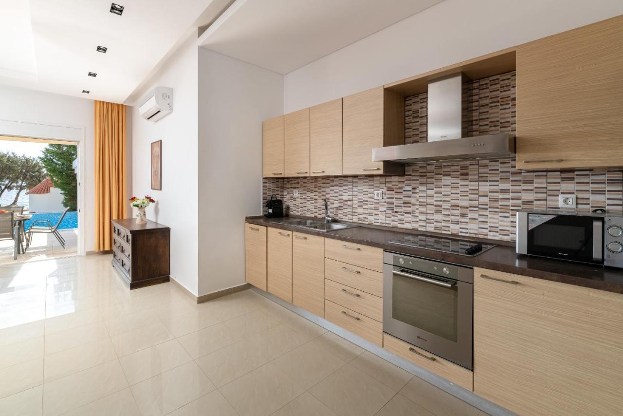 Villa Kivotos Lardos Ngoại thất bức ảnh